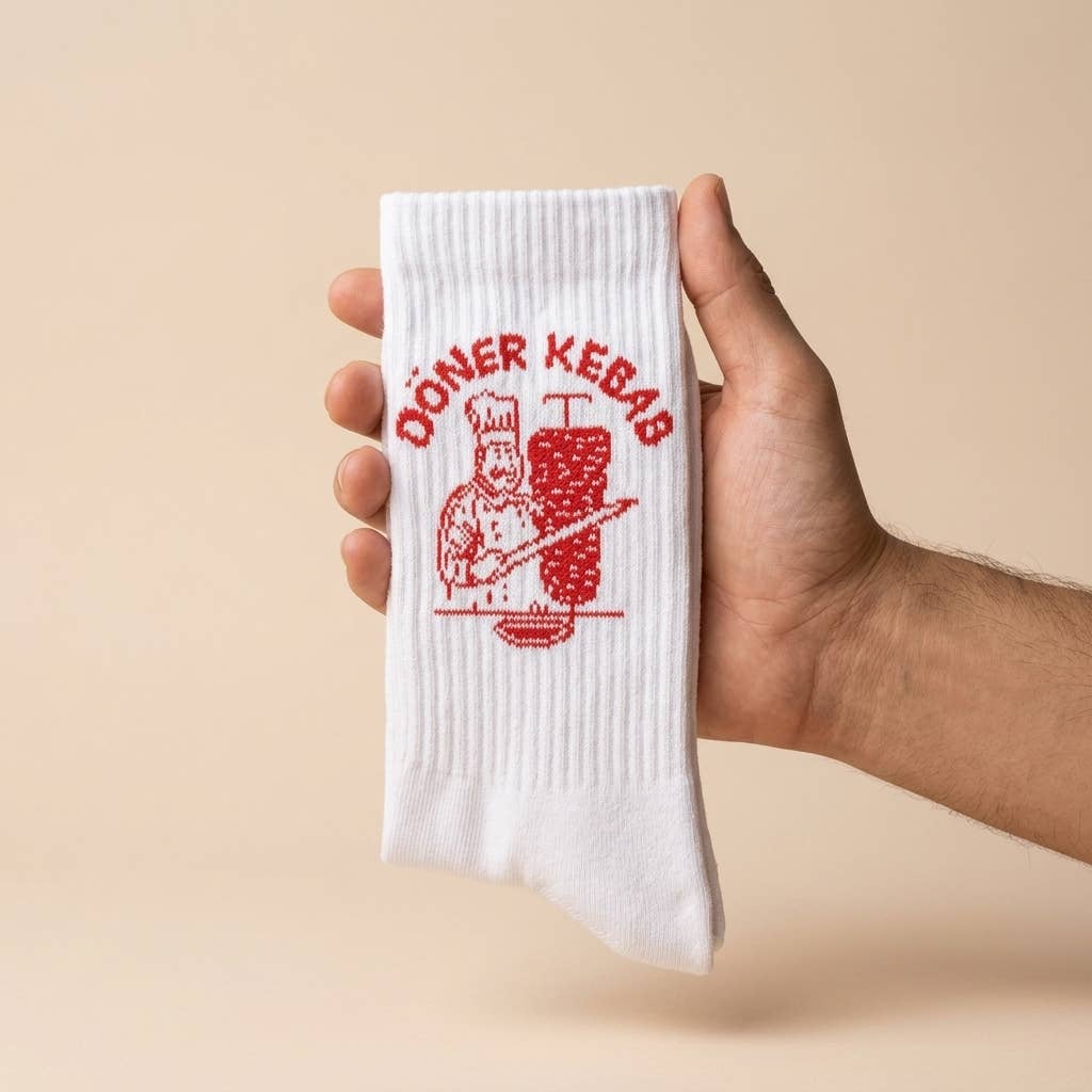 Chaussettes à message Döner Kebab: 37-43