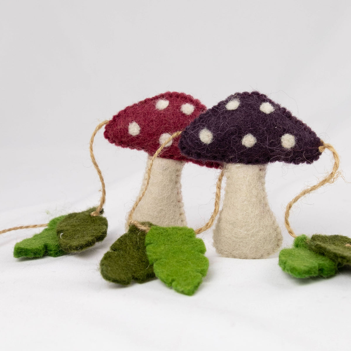 Guirlande - Décoration murale - Champignon tacheté multicolore