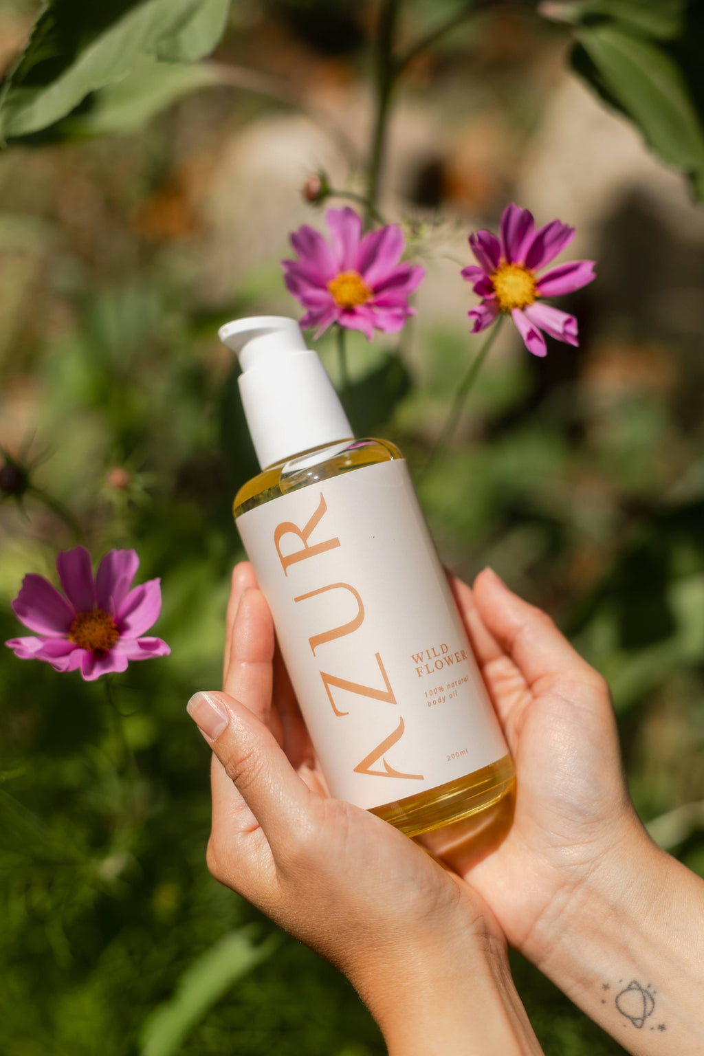 Huile corps Wild Flower | 100 % naturelle | Squalane
