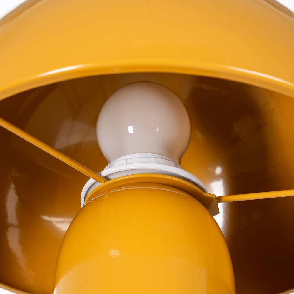 Lampe de table en céramique Lotte 31 cm (jaune)