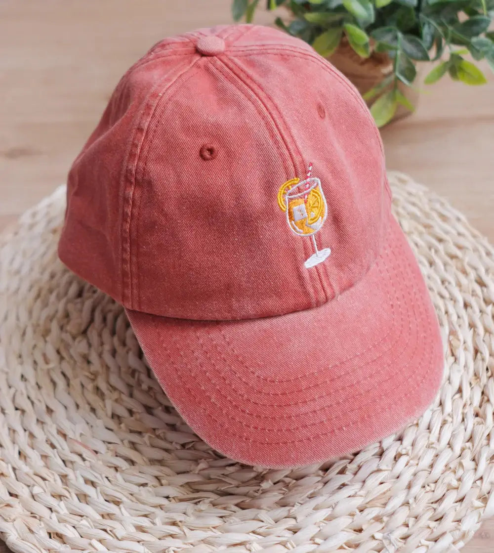 Casquette Brodée - Spritz: Sable Vintage