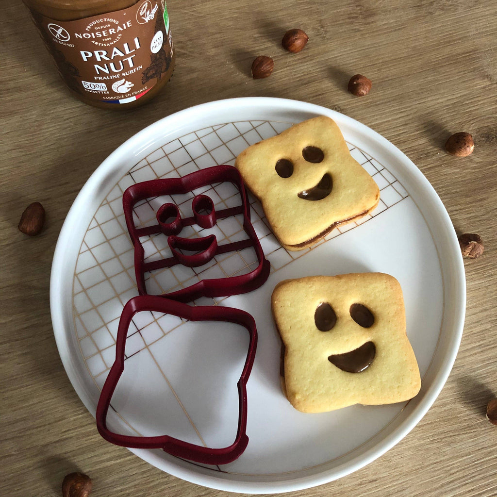 Goûter Enfant "façon BN" - emporte-pièce: Vert