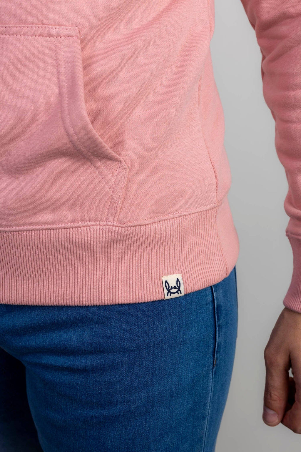 Sweat à Capuche Basique Rose: M
