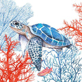 La Serviette Tortue 33x33