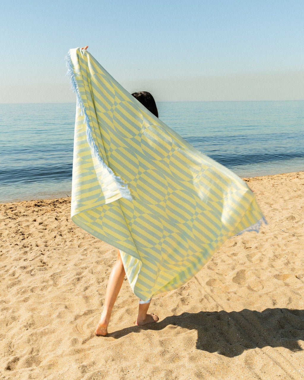 Serviette de plage - Limonade à la myrtille