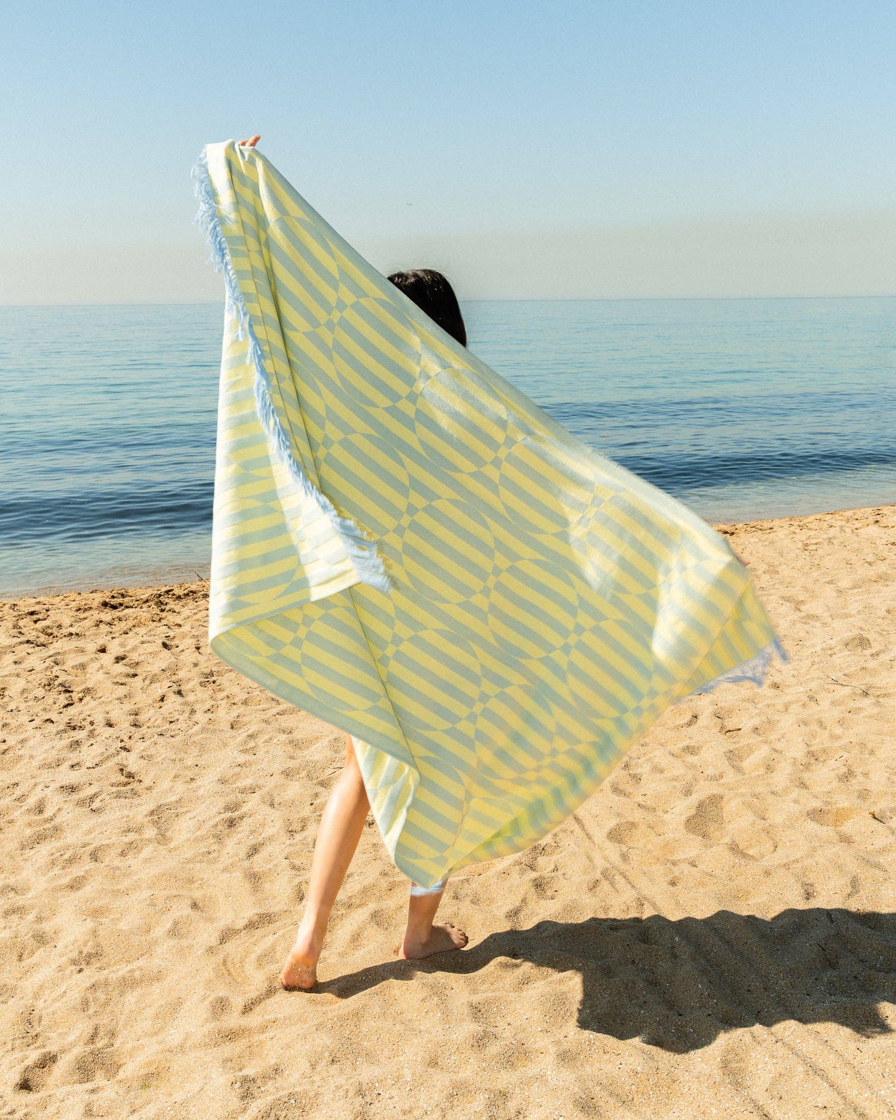 Serviette de plage - Limonade à la myrtille