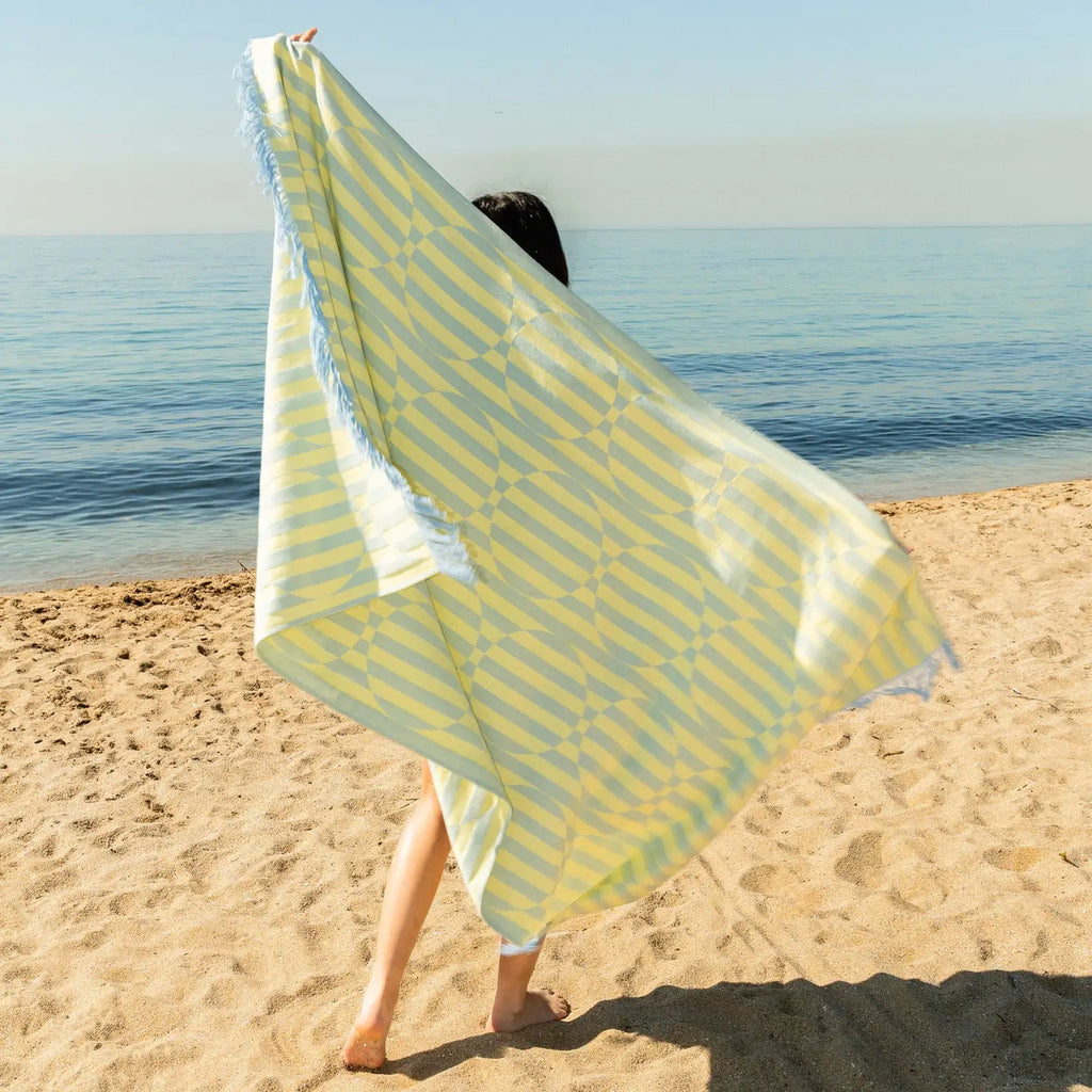 Serviette de plage Limonade à la myrtille