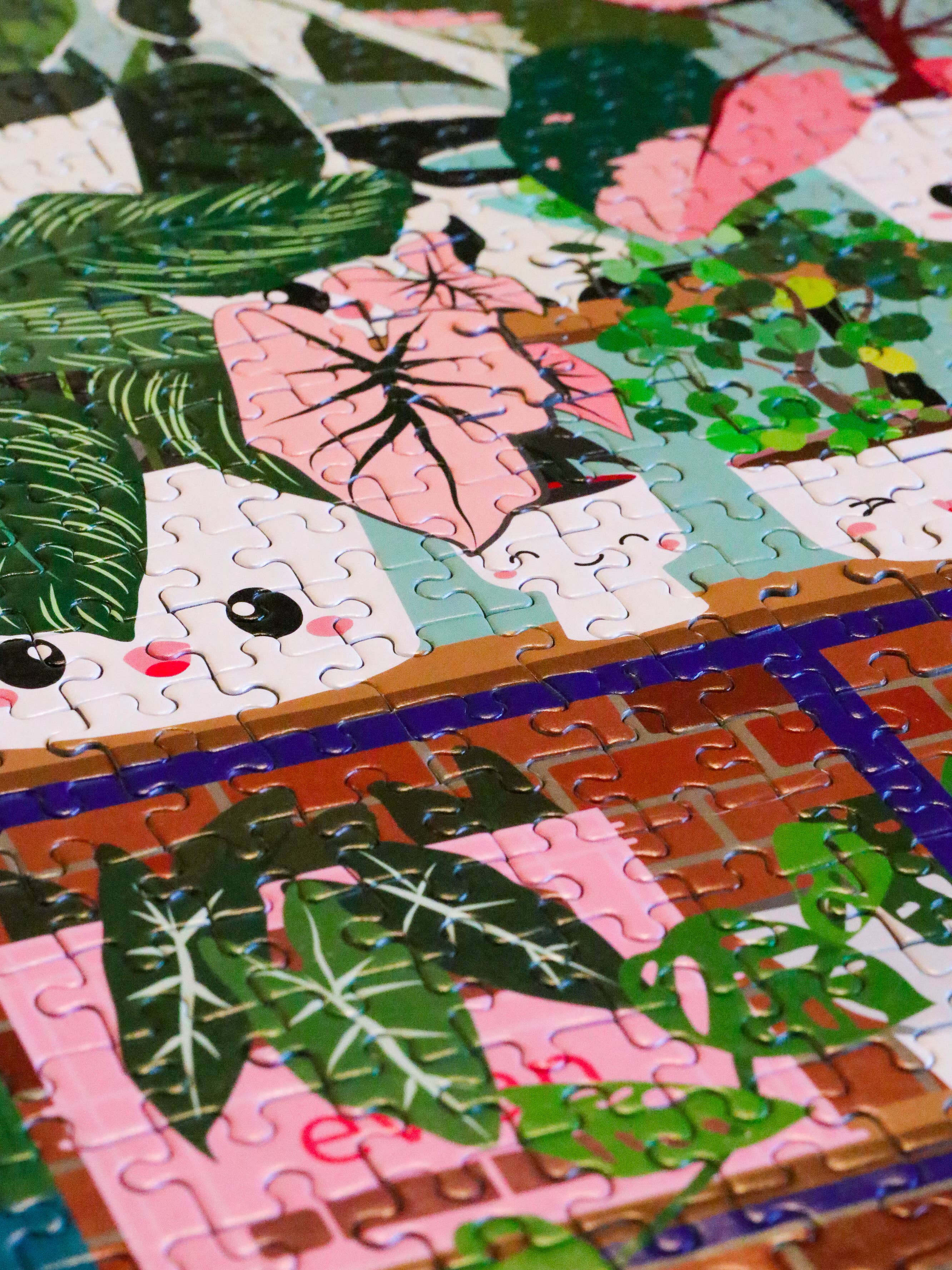 Puzzle 1000 pièces Serre avec plantes - fabricé en UE