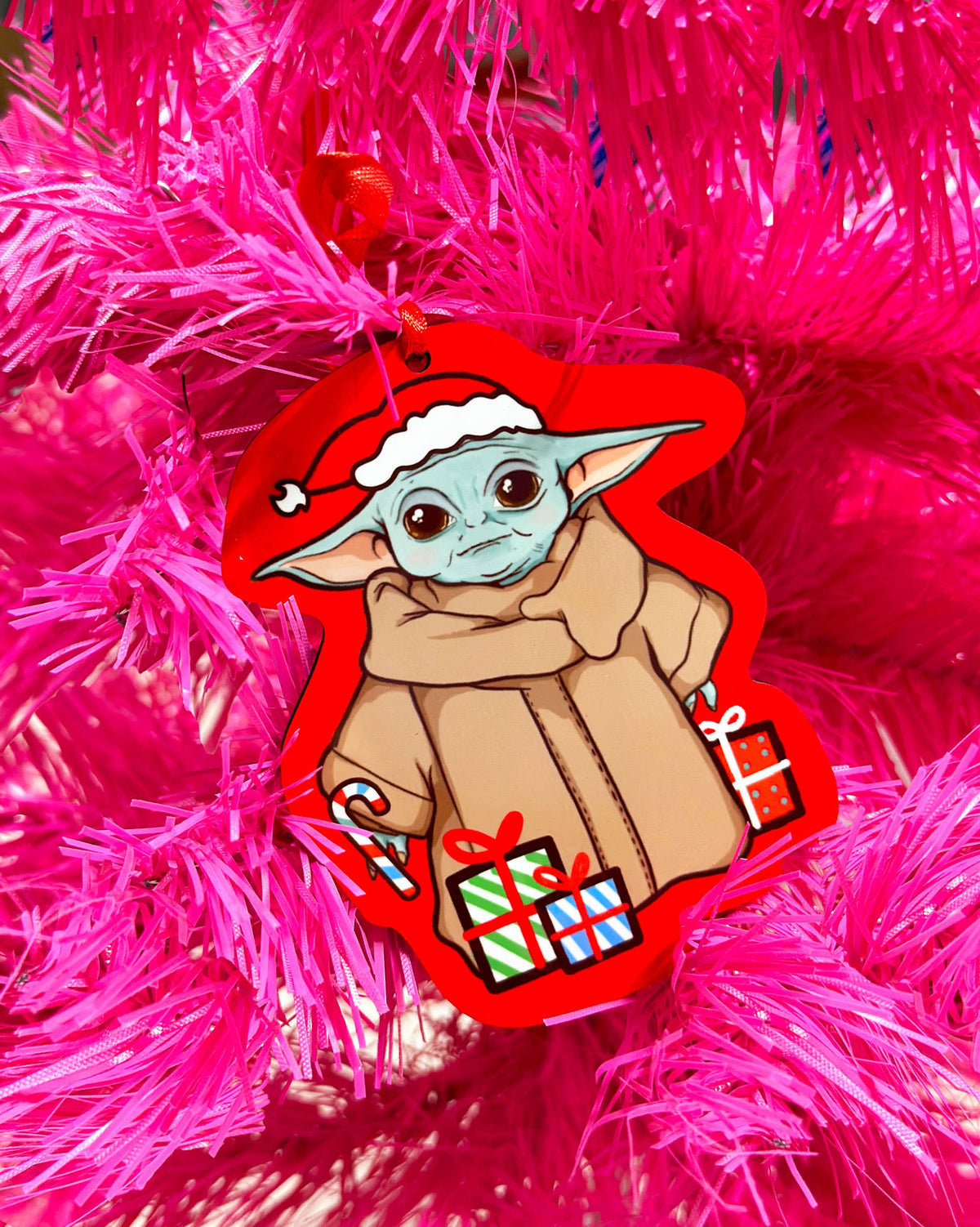 Ornement de Noël Yo Da