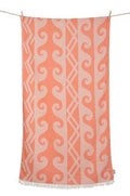 Serviette de plage Sirène corail
