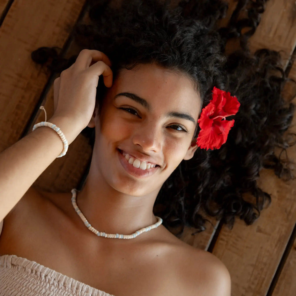 Collier Naturel en Perles de Samosir