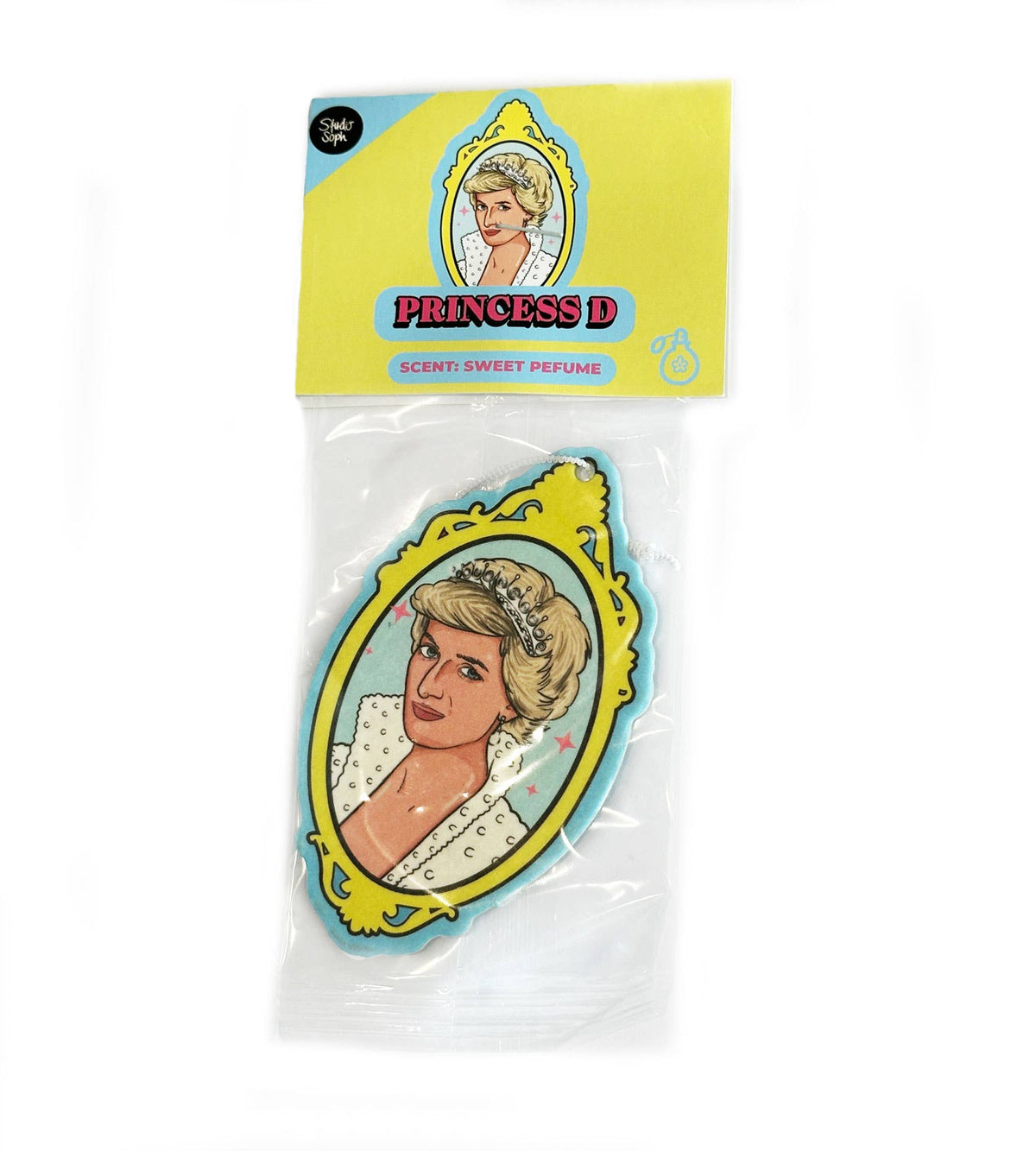 Désodorisant Princess Diana: Assainisseur d'air+emballage