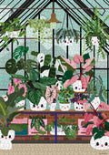 Puzzle 1000 pièces Serre avec plantes - fabricé en UE