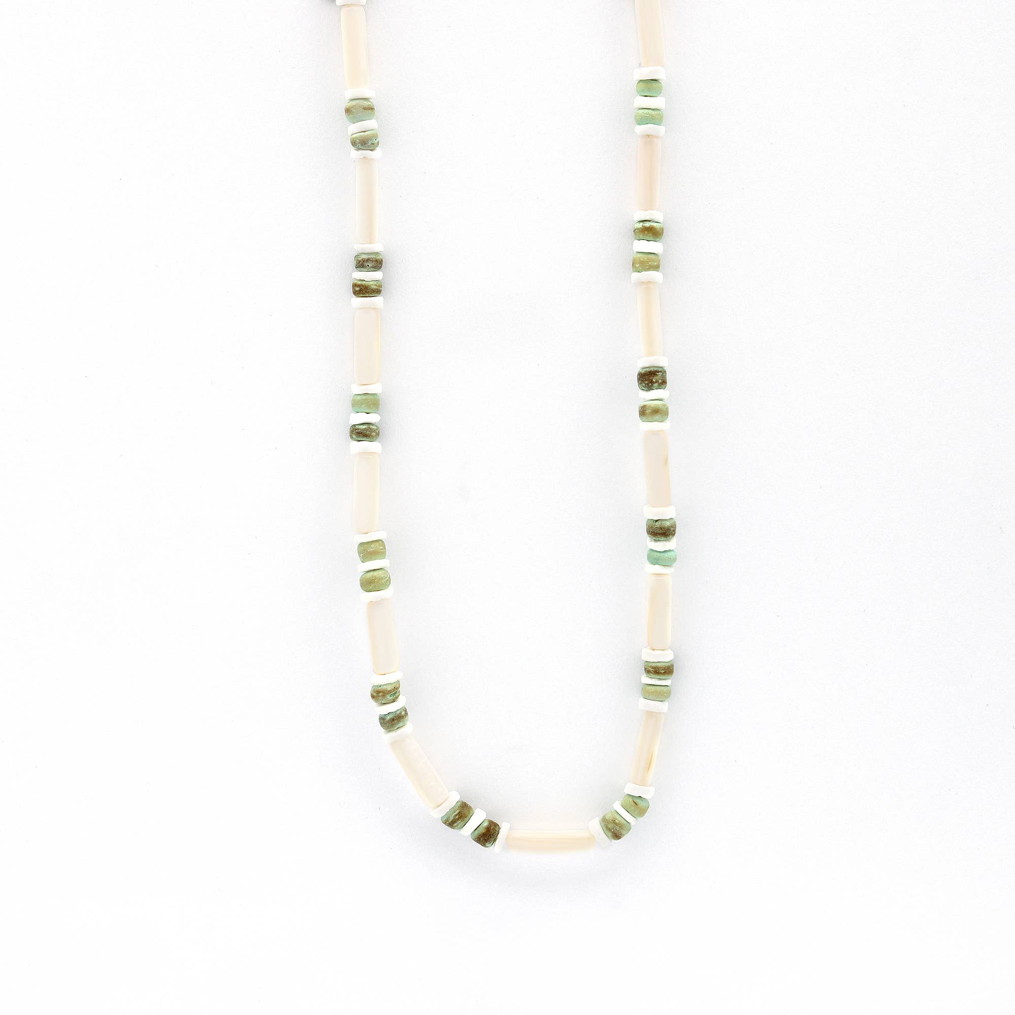 Collier perlé Molokai, ras-du-cou de surf réglable pour homme
