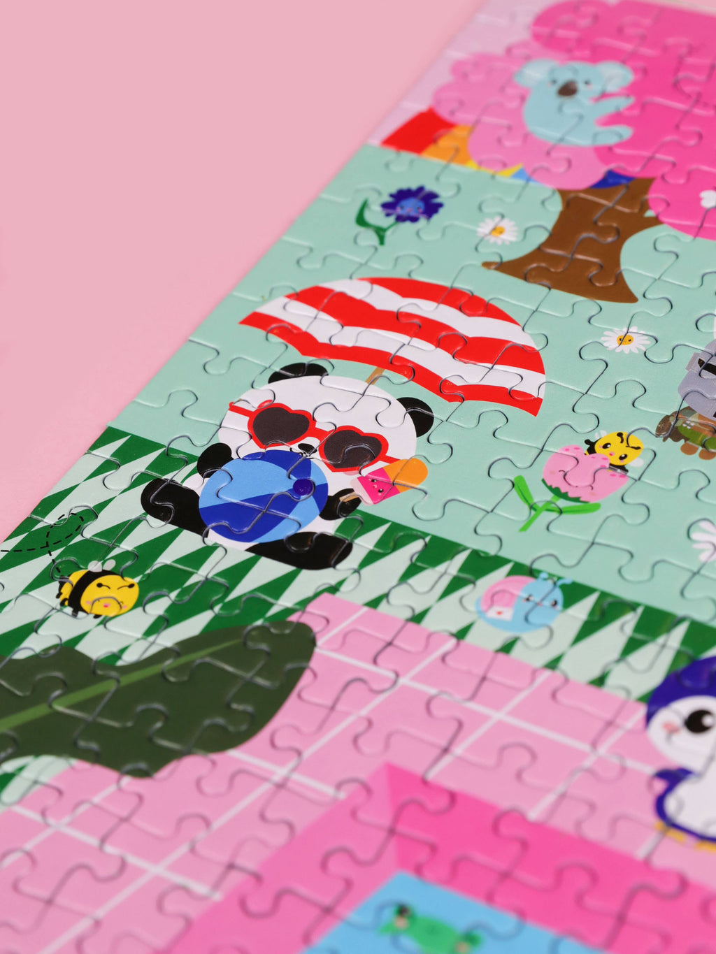 Puzzle 1000 pièces Pink Pool