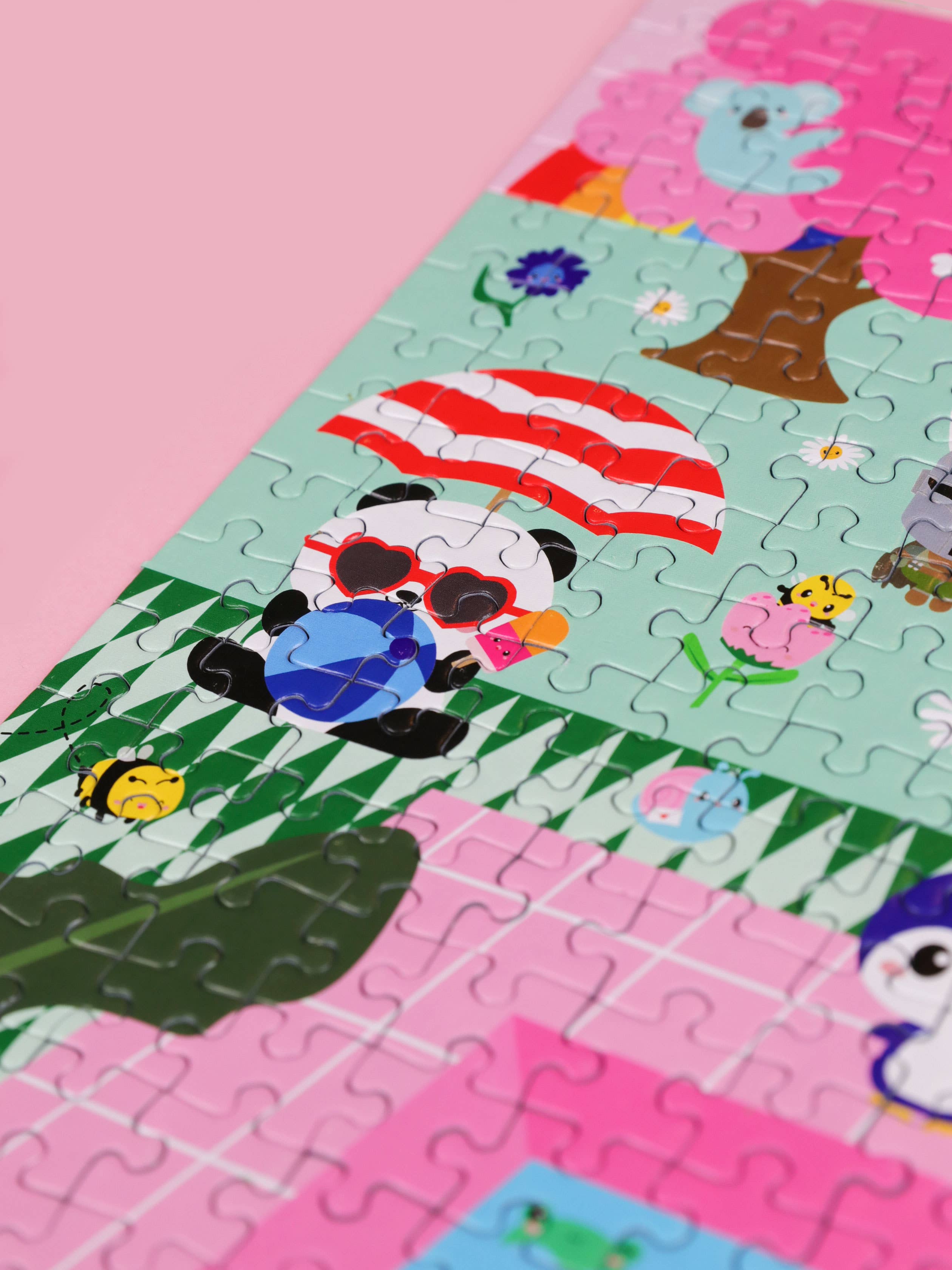 Puzzle 1000 pièces Pink Pool