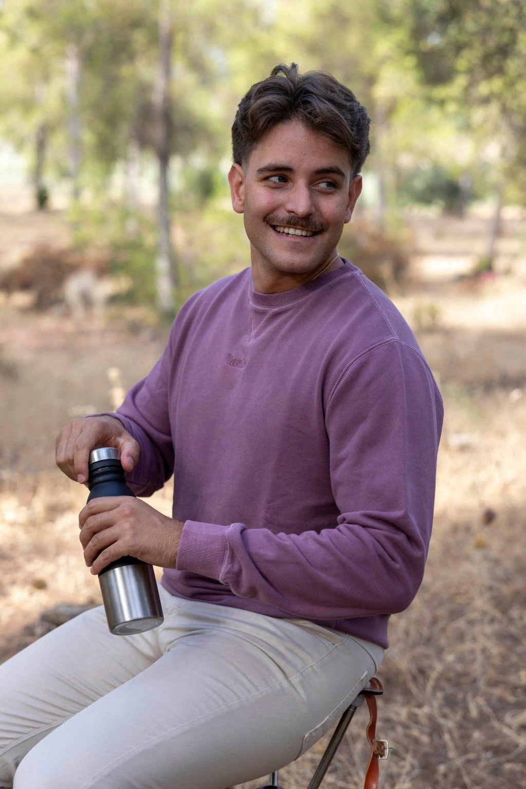 Sweat Lavé Bordeaux | Palermo: S