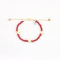 Bracelet étoile de mer Tidepool en perles: Red