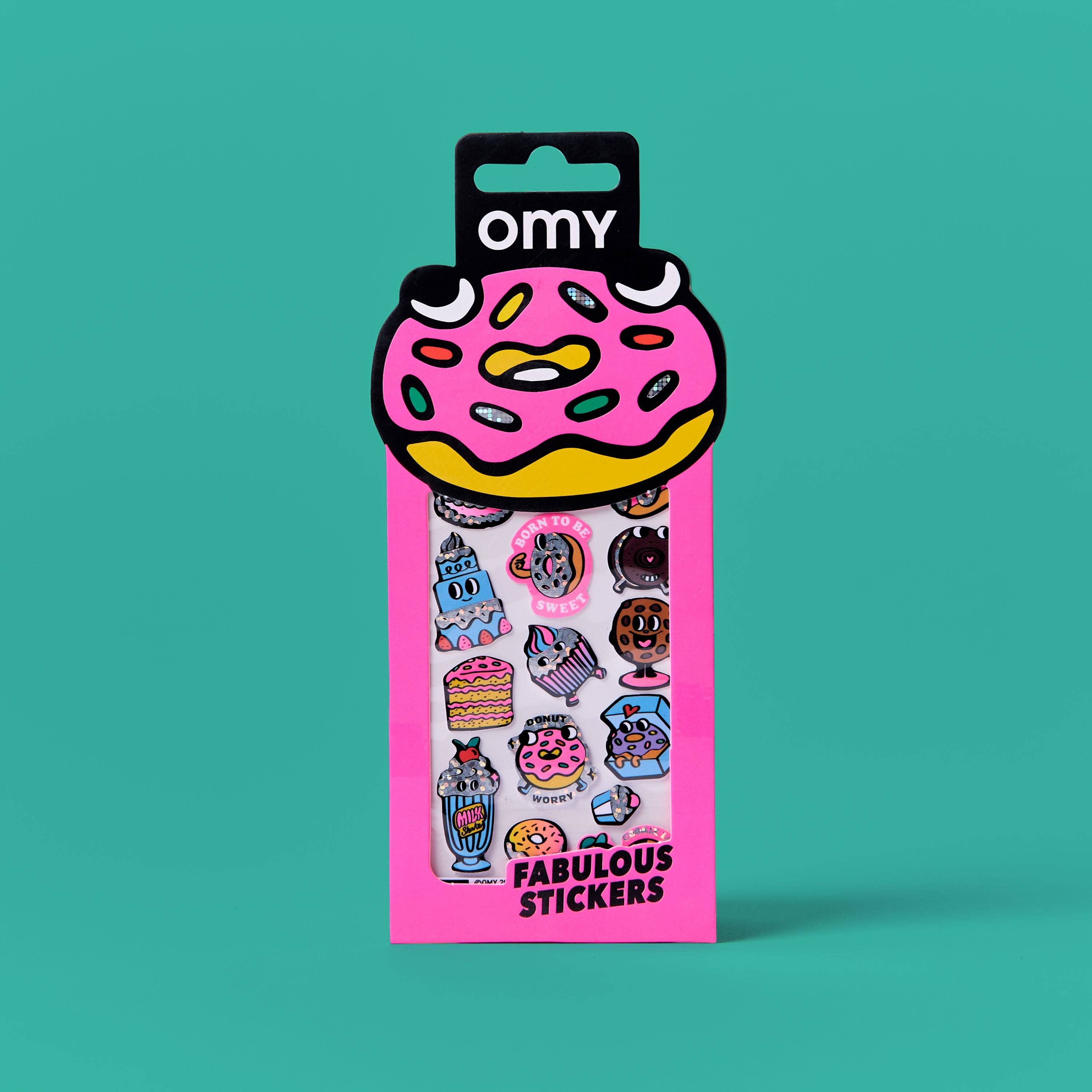 ASSORTIMENT DE 36 FABULOUS STICKERS - ICONIC