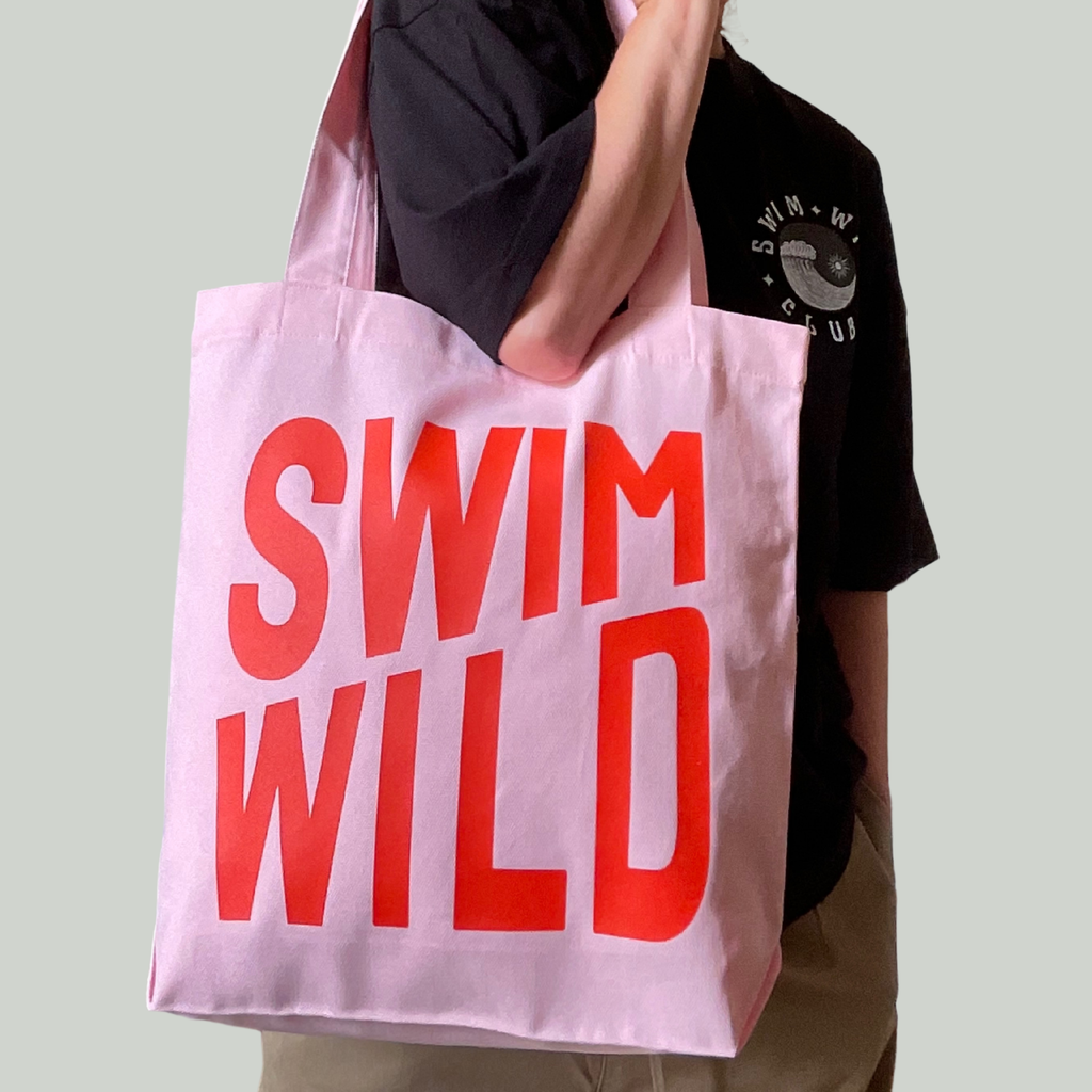 Tote en toile Swim Wild Rose/Piment