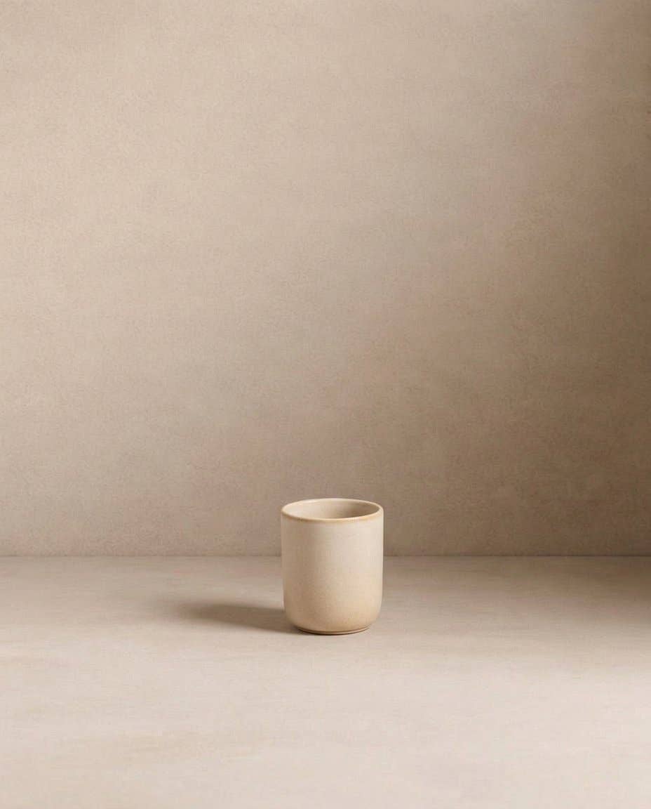 Tasse à Espresso / Coquetier en Grès Dune