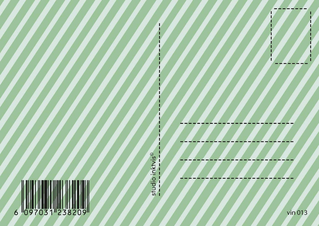 Carte de Noël vintage — regarde-moi, tout festif et tout ce bordel