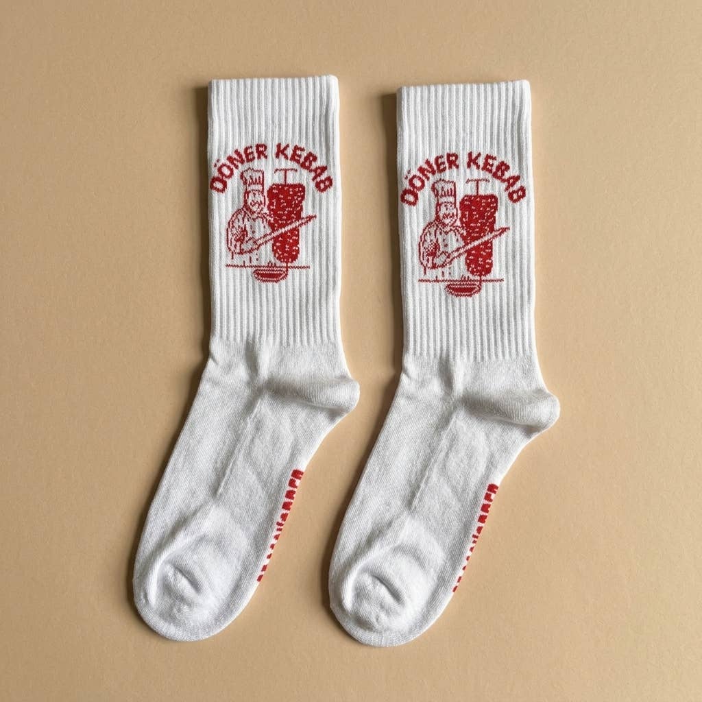 Chaussettes à message Döner Kebab: 37-43