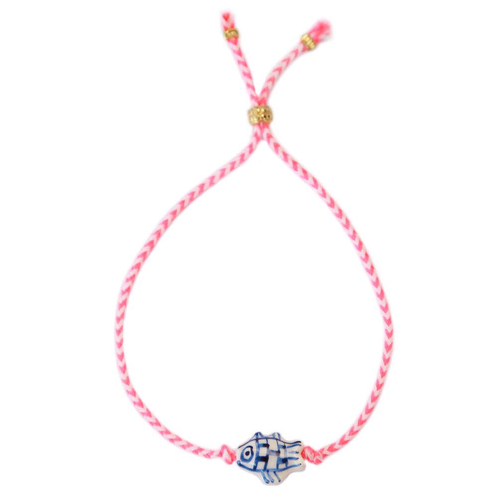 Bracelet tropical poissons néon