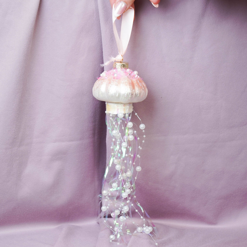Cintre de Noël - Méduse - Verre - 7x25cm