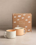 Ensemble Duo Tasses en Grès Breeze Party In/Out 450ml Orange