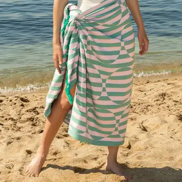 Serviette de plage Granité à la pastèque