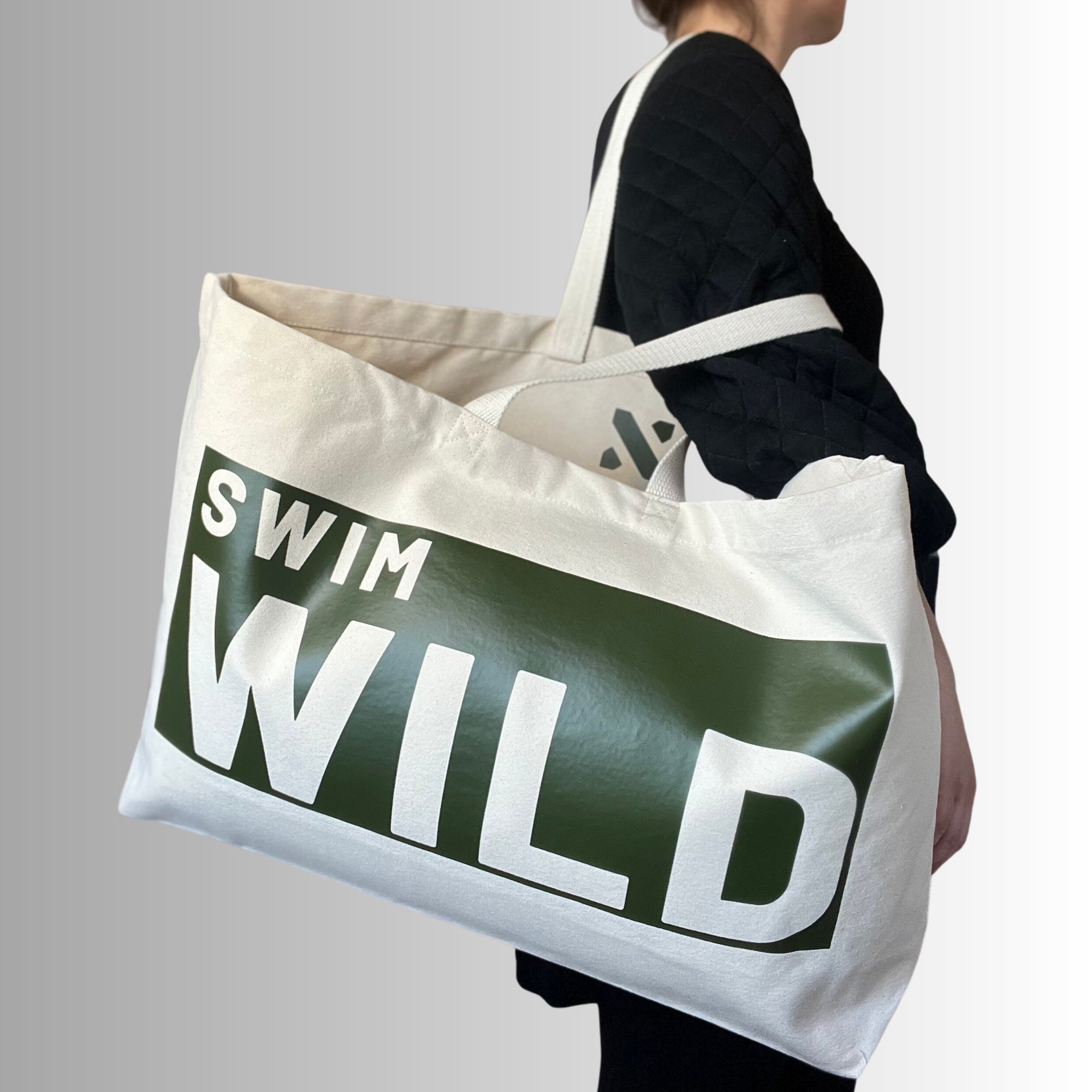 Sac Jumbo Swim Wild naturel/kaki