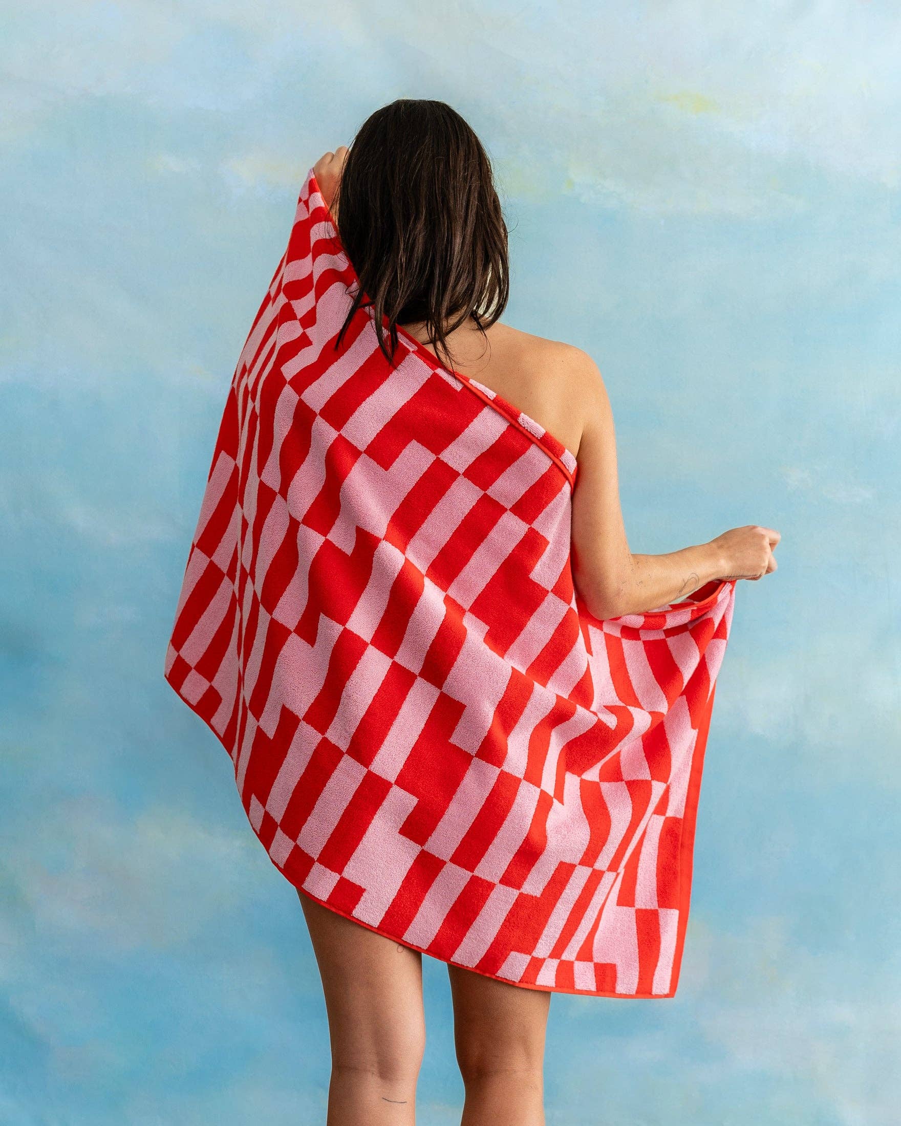 Serviette Pavot: Serviette de bain