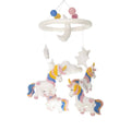 Mobile pour bébé - Décoration de la chambre - Licorne arc‑en‑ciel pastel