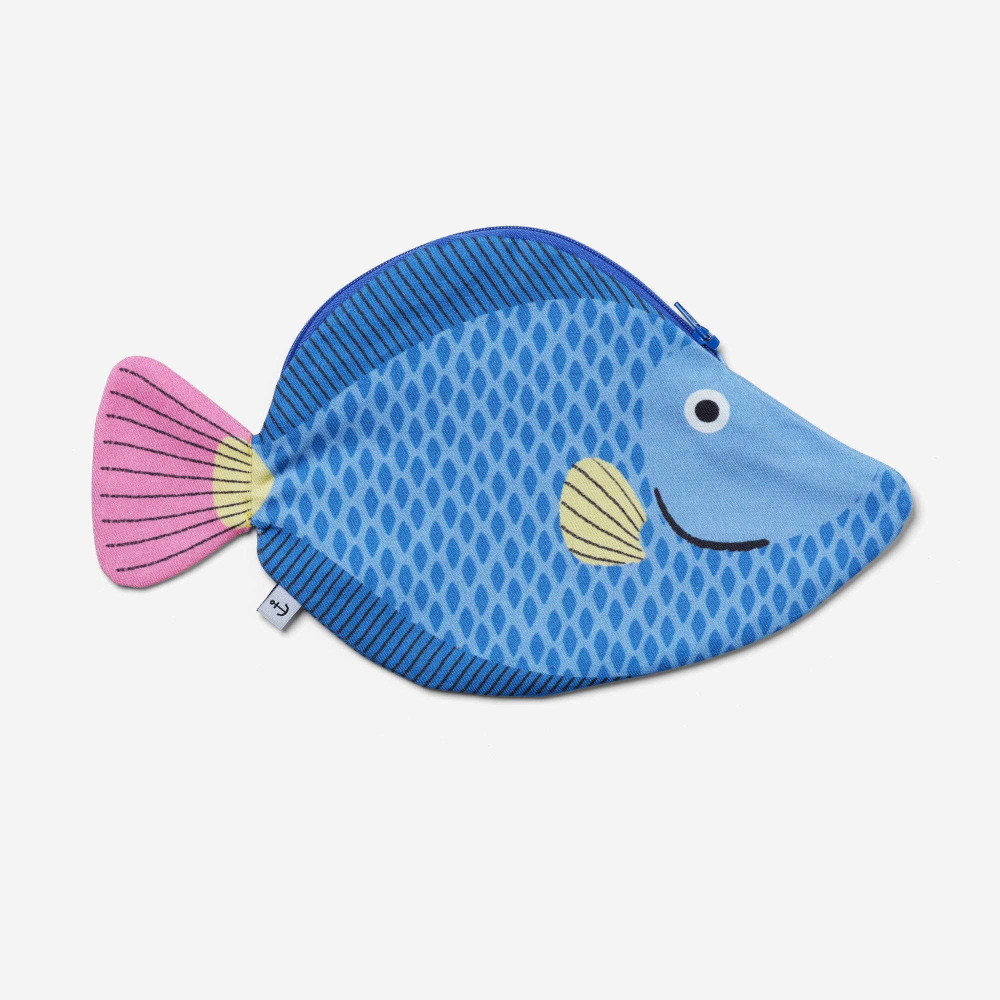 Étui Picasso en coton bleu 100 % inspiré de la mer de Bali