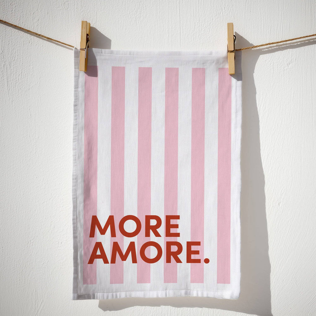 Torchon en coton biologique - More Amore
