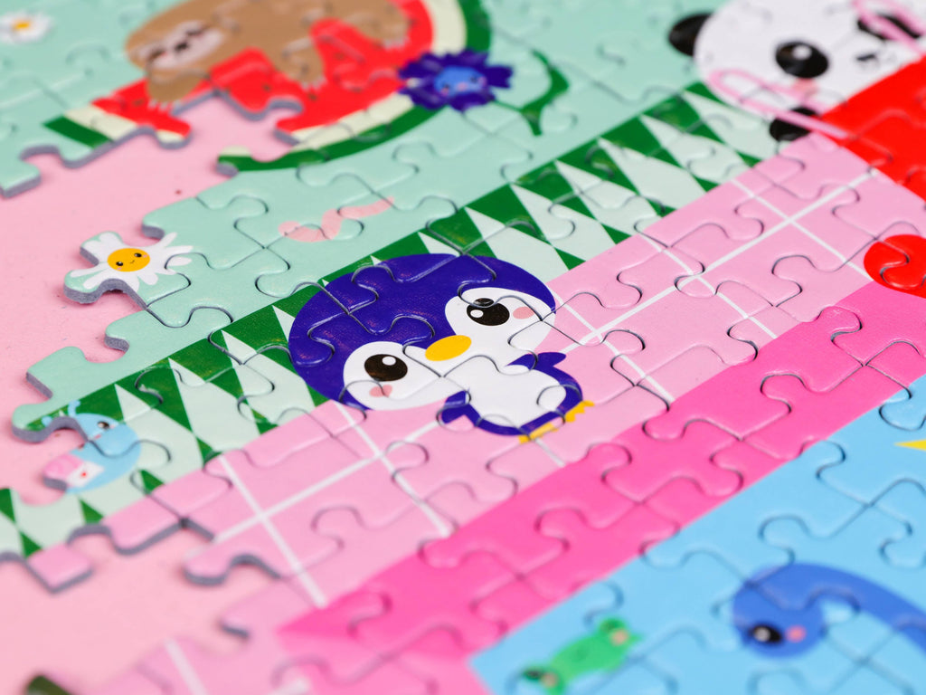 Puzzle 1000 pièces Pink Pool