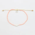 Bracelet Mauna Loa, bracelet perlé délicat et réglable: Pêche