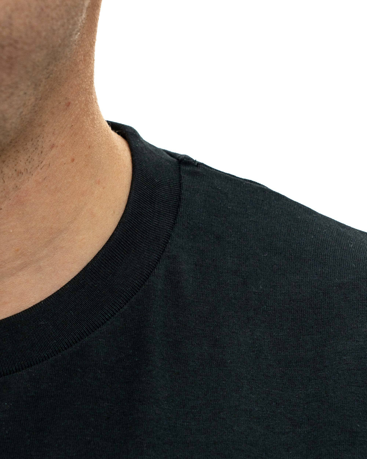 T-shirt Cats, Meow Core Edition - Style casual en bio: Noir / XL