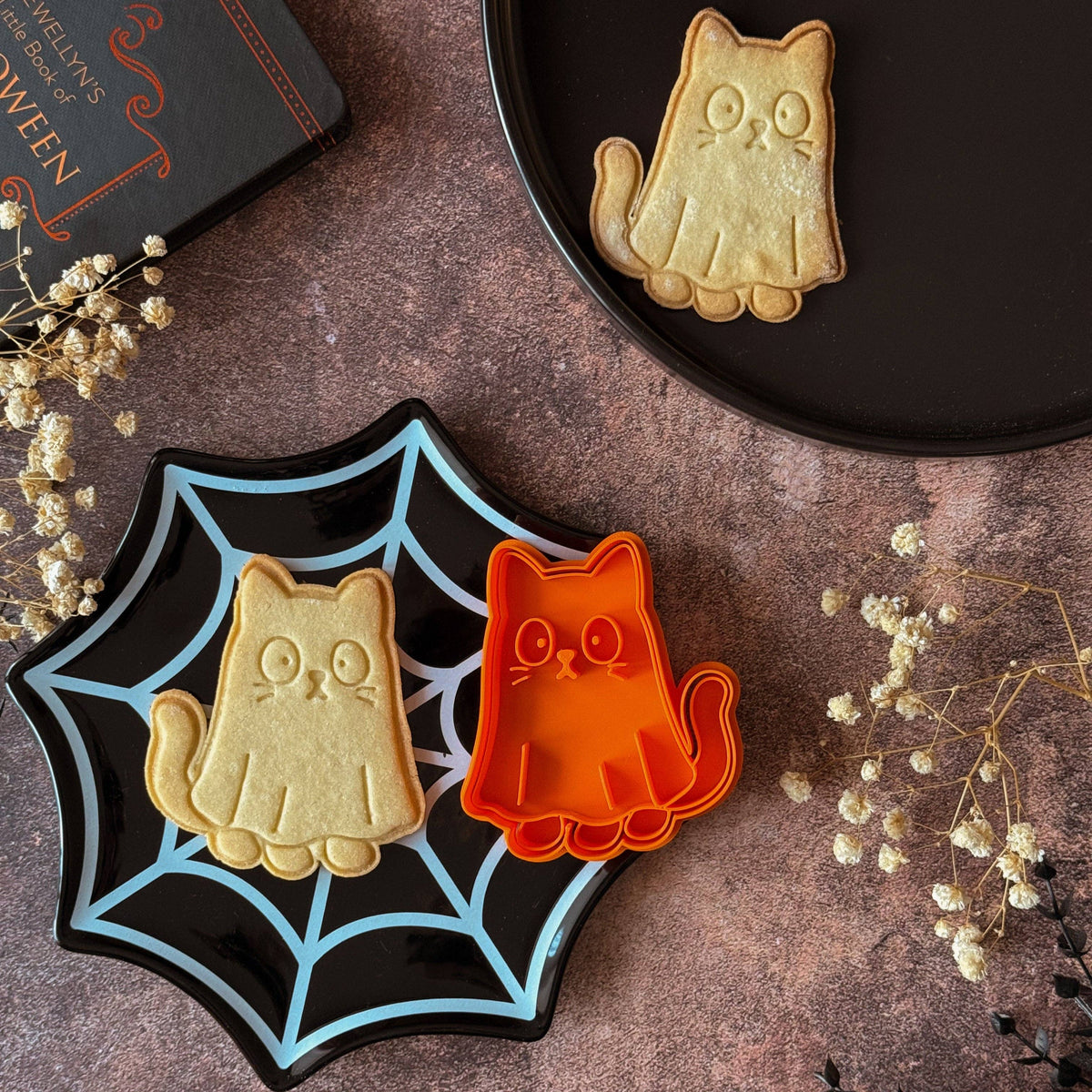 Emporte-pièce Chat Fantôme – Cookie Cutter Halloween Cat