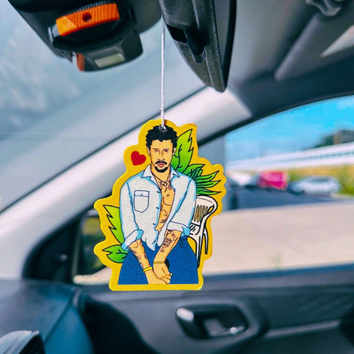 Perfumito Nuevo Tropical Désodorisant pour voiture: Assainisseur d'air+emballage