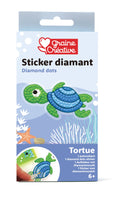 KIT DIAMANT MOSAIQUE STICKER - TORTUE