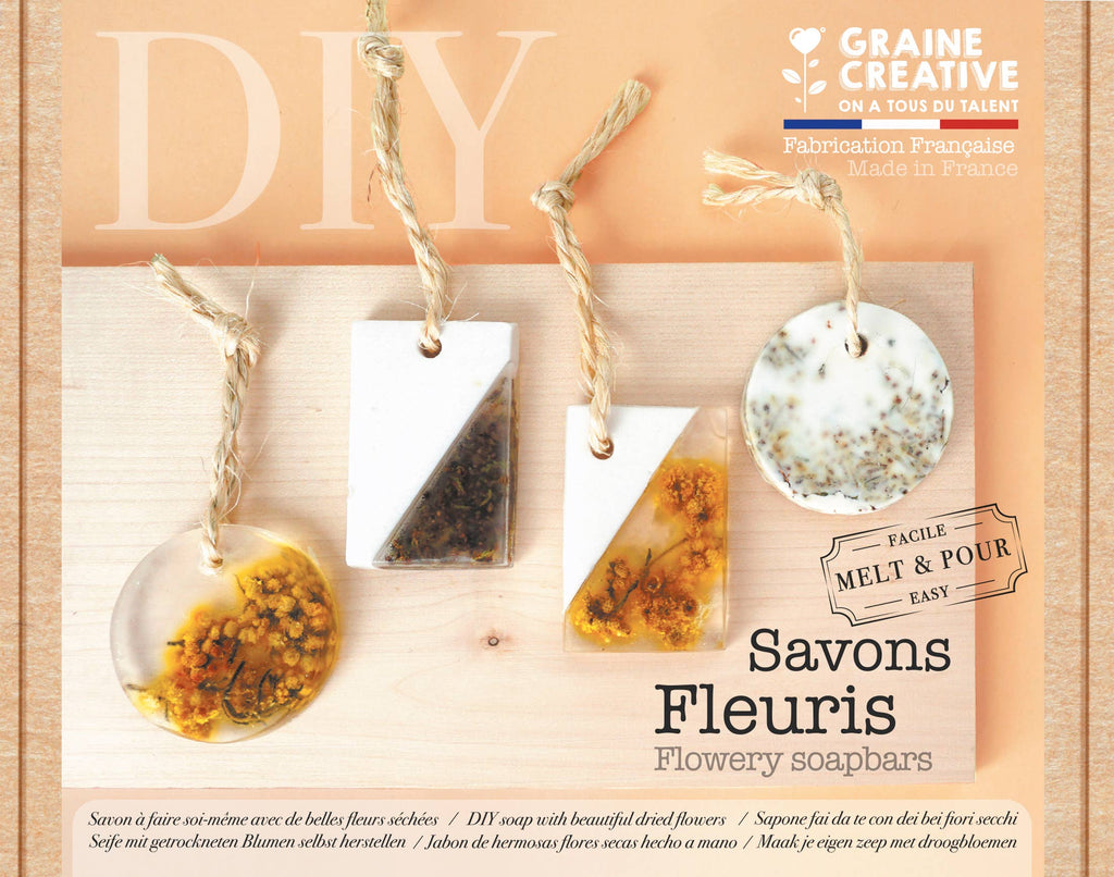 KIT SAVONS FLEURIS