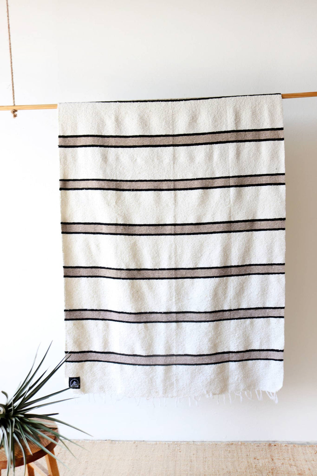 Desert Lines//Couverture tissée à la main