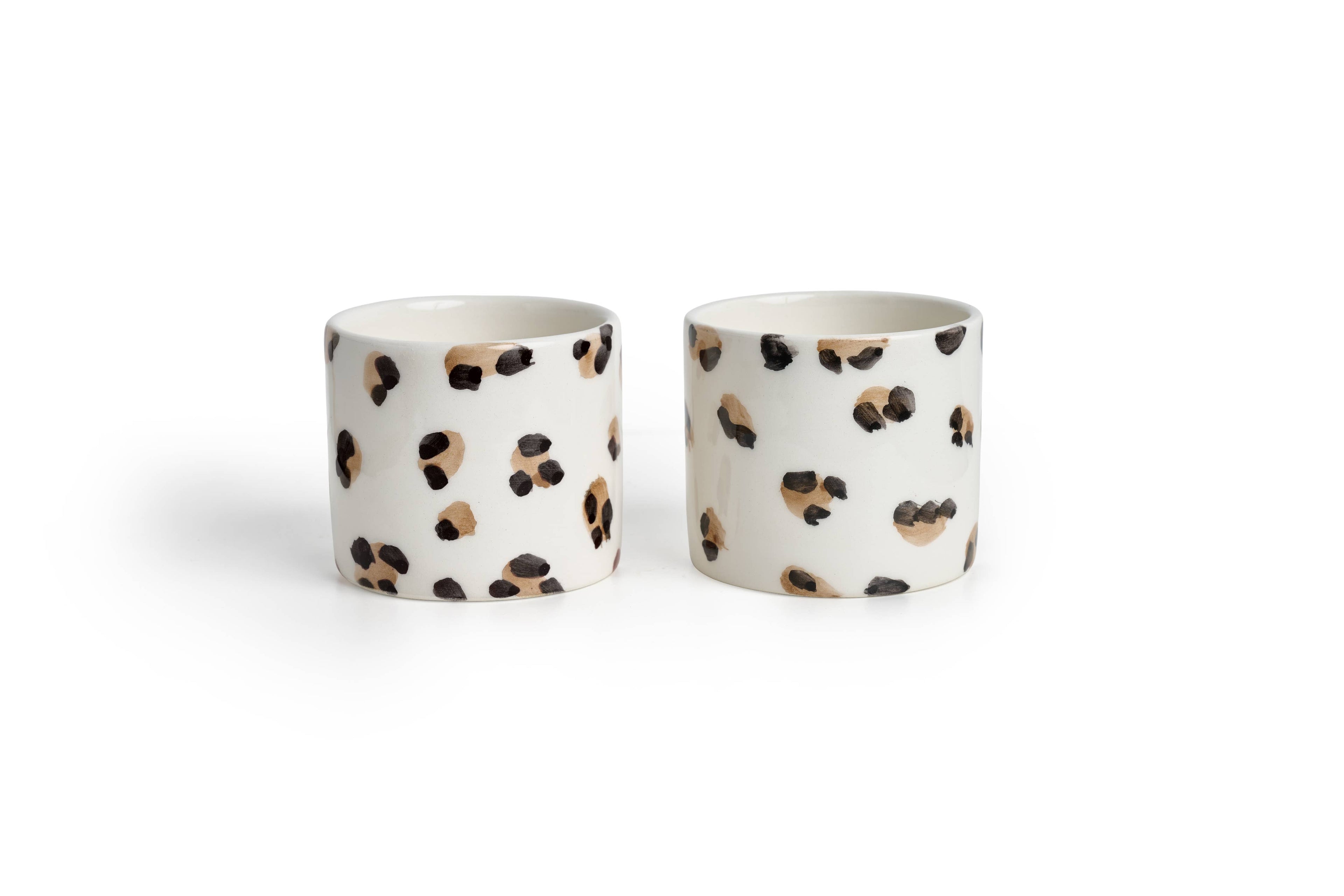 Ensemble de 2 tasses en céramique (GUÉPARD)