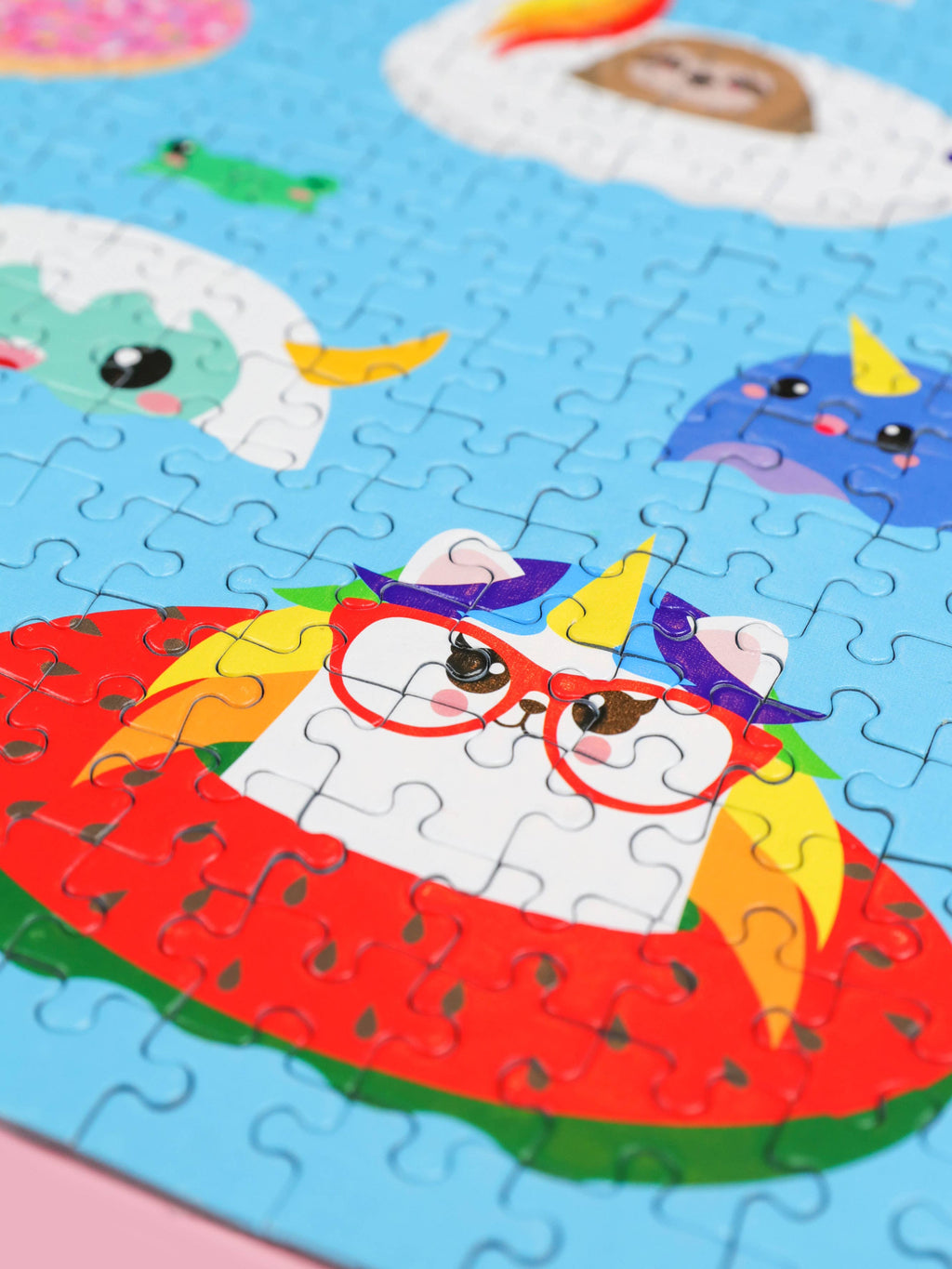 Puzzle 1000 pièces Pink Pool