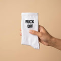 Chaussettes à message « Va te faire foutre »: Fuck Off / 37-43