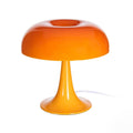 Lampe de table Ben en métal et verre (orange)