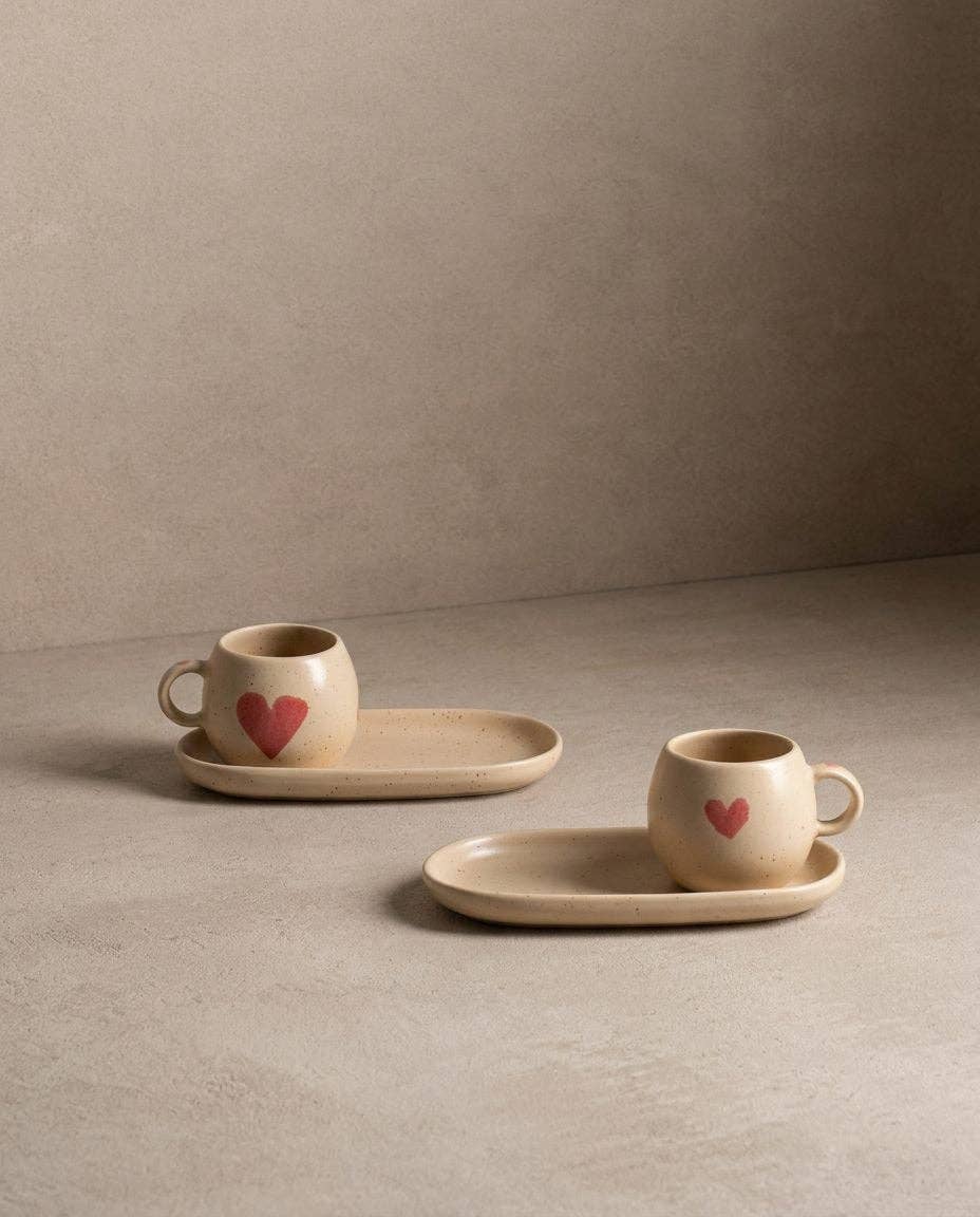 Tasse à espresso Cozy Hearts 90 ml édition limitée