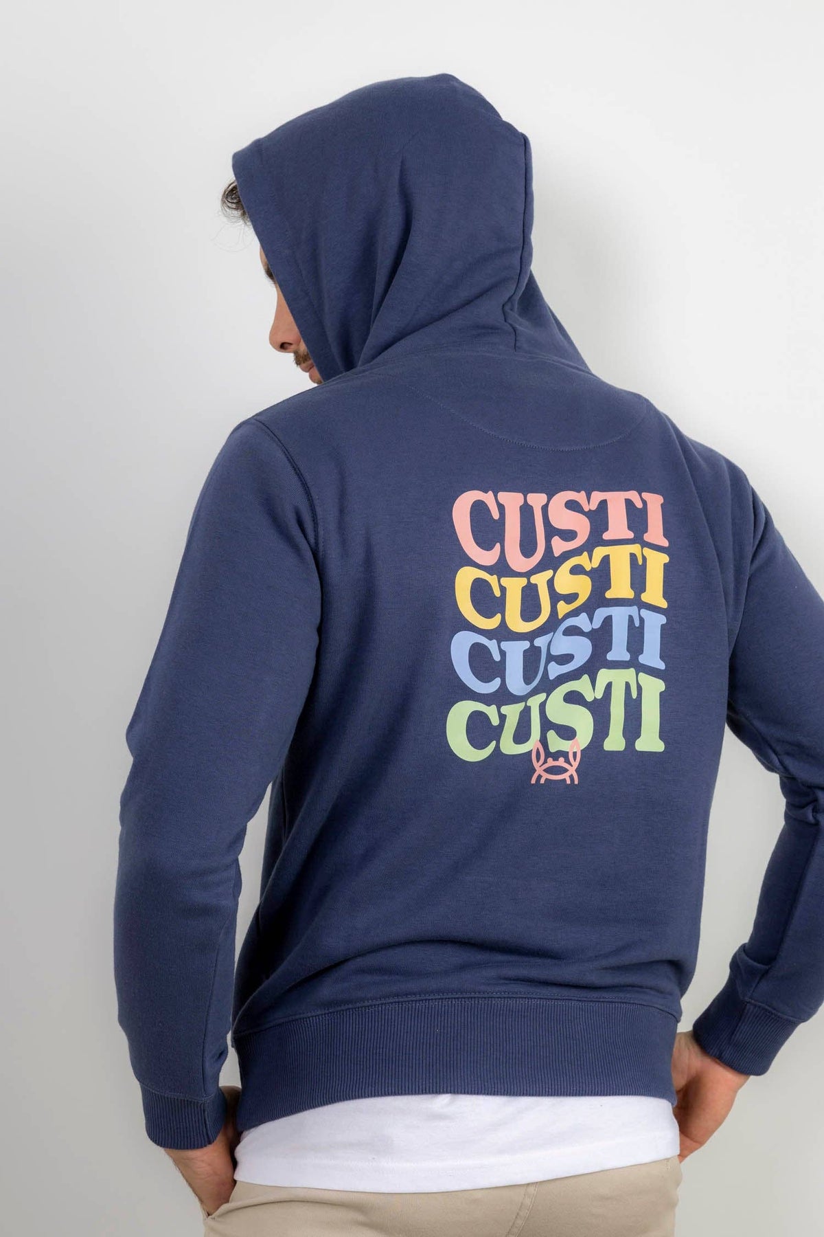 Sweat à Capuche Marine | Paris: XL